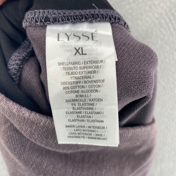 Lysse Pants Womens Extra Large Gray Stretch Pull On Leggings Skinny Ankle Casual - Picture 10 of 12